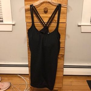 Athleta black workout top